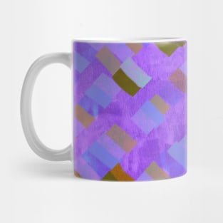 Purple Cubes Mug